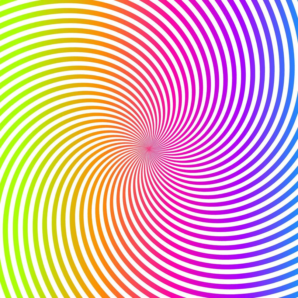 Rainbow abstract striped background. Vector illustration.