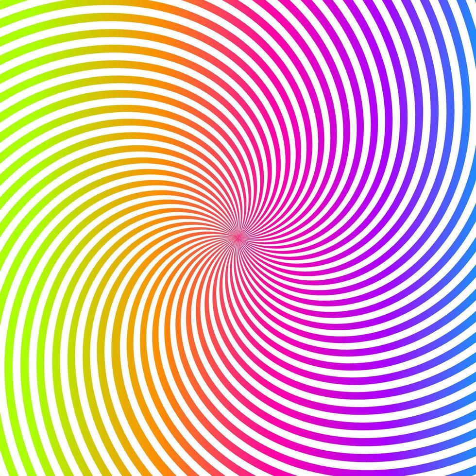 fondo rayado abstracto del arco iris. ilustración vectorial vector