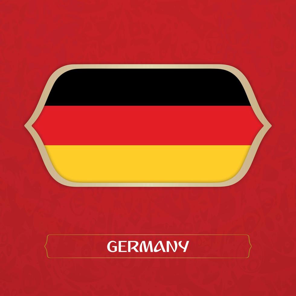 bandera de alemania vector