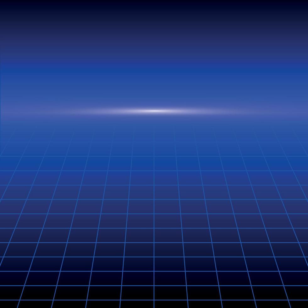perspective grid vector illustration