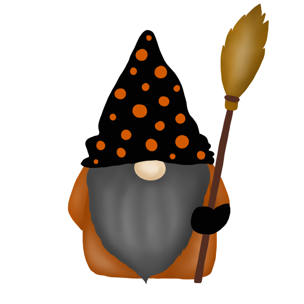 halloween natt gnome png