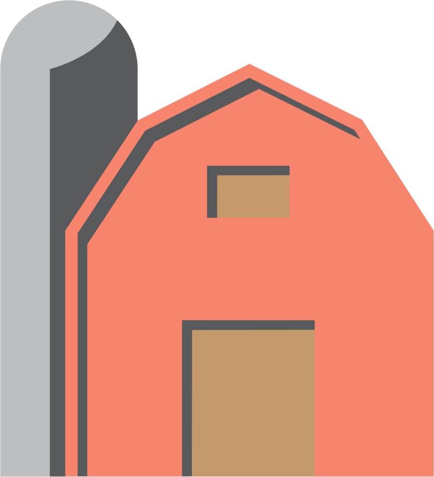 vintage building icon. png