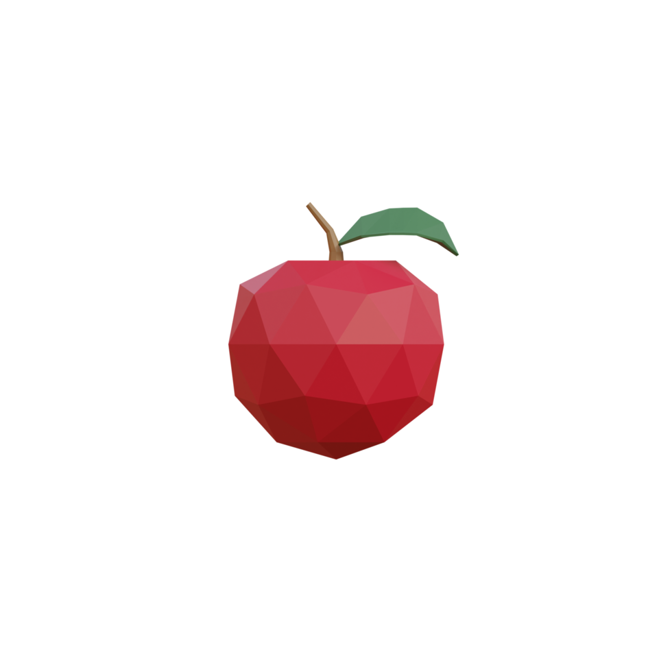 3D Isolated Fruit Icon png