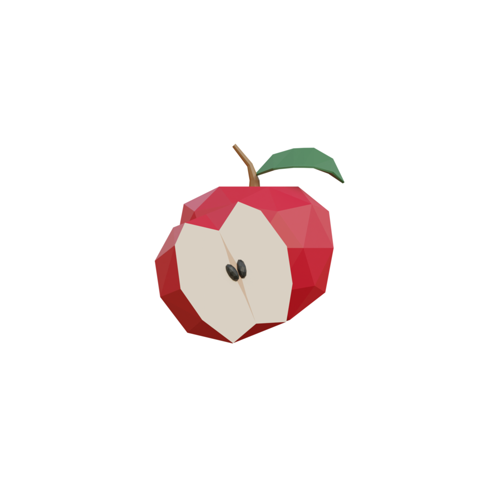 3D-Symbol für isolierte Früchte png