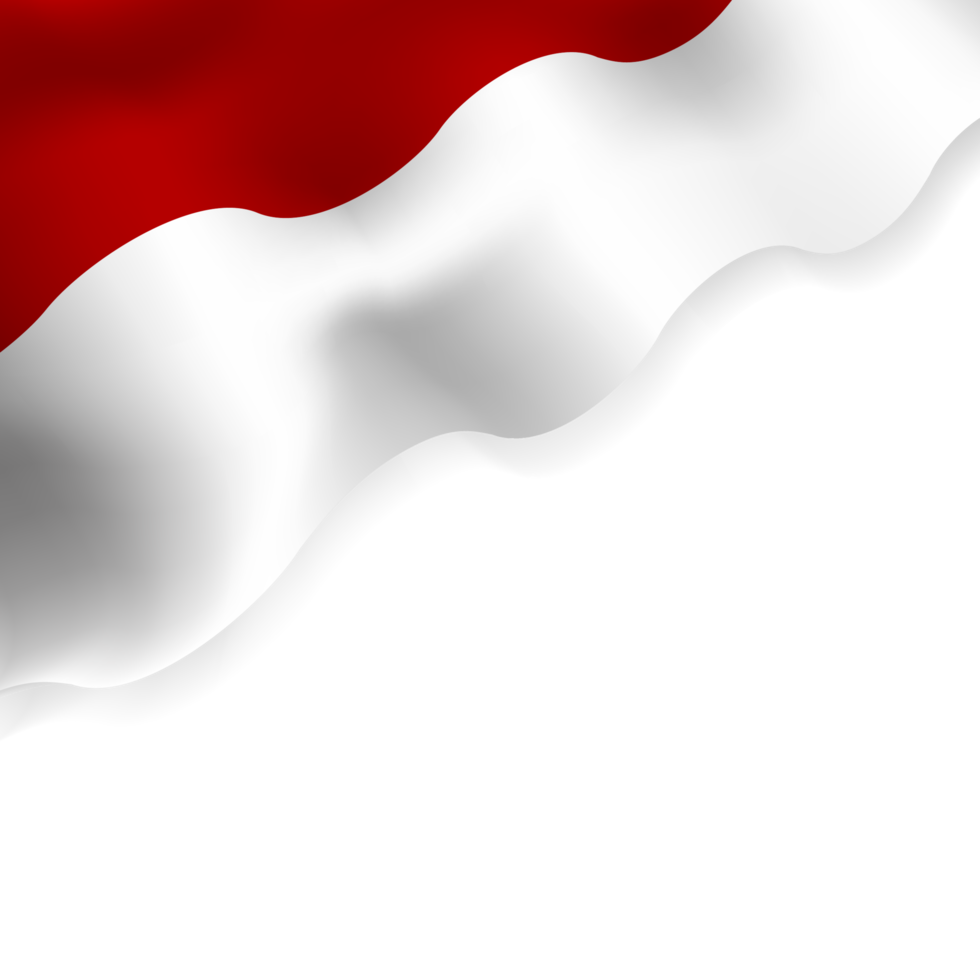 Indonesian Flag for National Celebration Event png