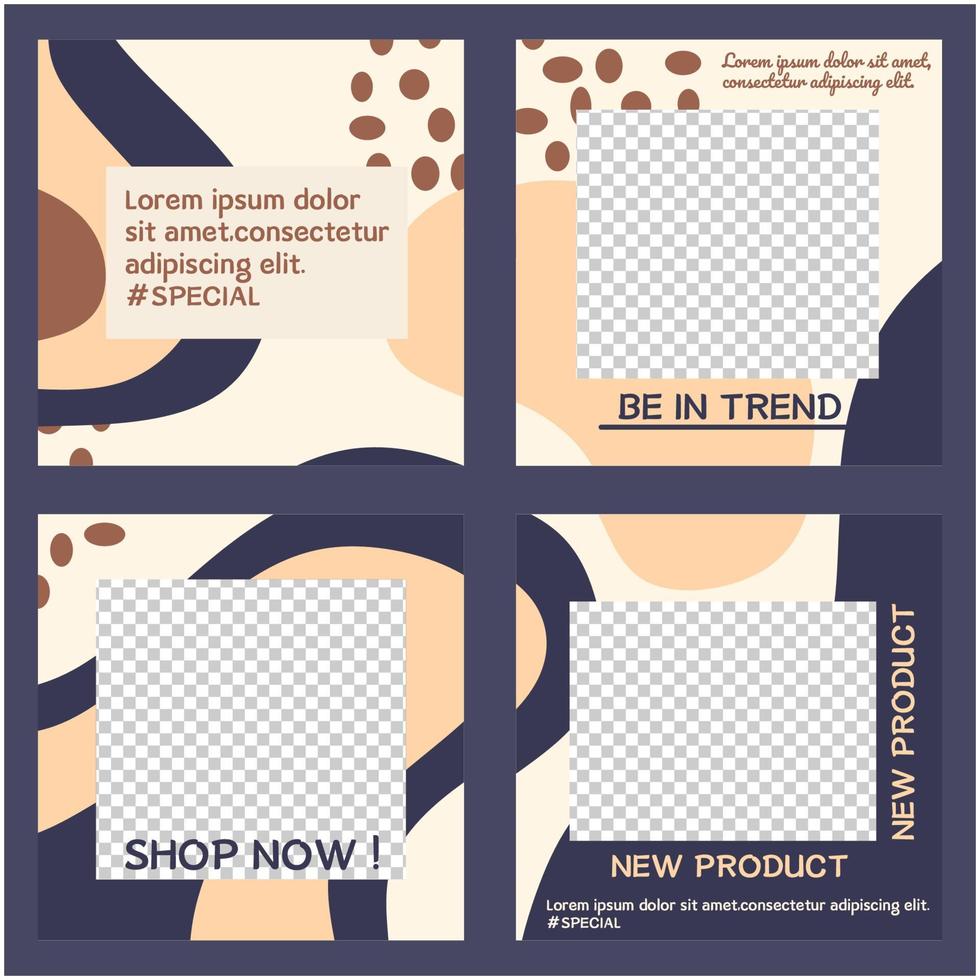 MEDIA POST TEMPLATE POST vector