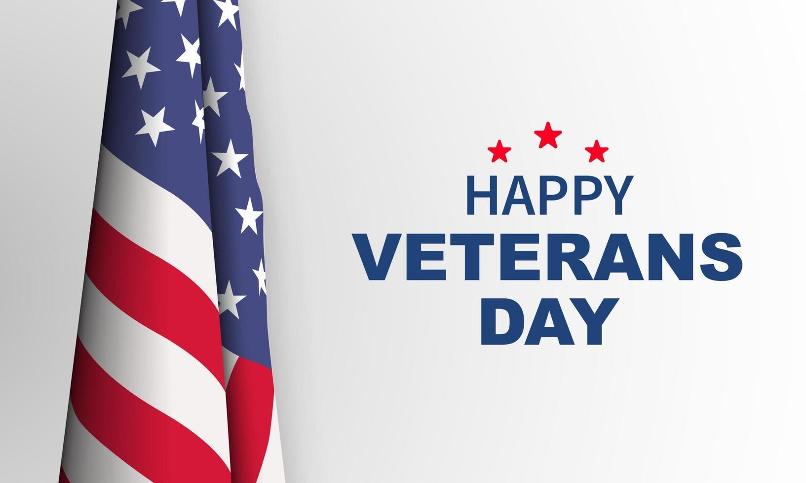 Veterans day Background Design. Greeting Card, Banner, Poster. Vector Illustration.