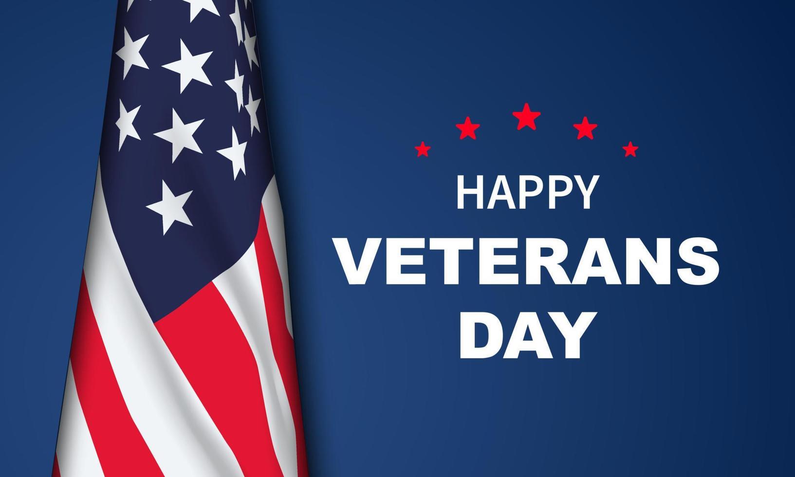 Veterans day Background Design. Greeting Card, Banner, Poster. Vector Illustration.