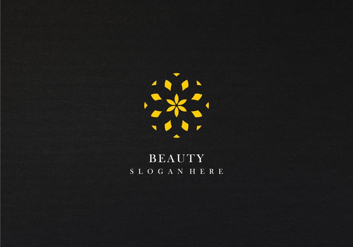 LOGO BEAUTY OR FASHION, WEDDING vector