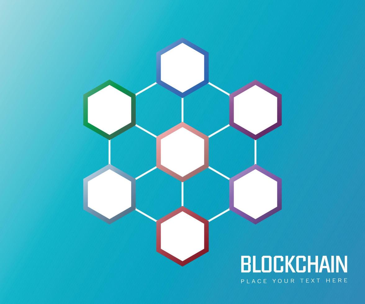 Block chain design. Crypto currency mining icon. Bitcoin service. vector