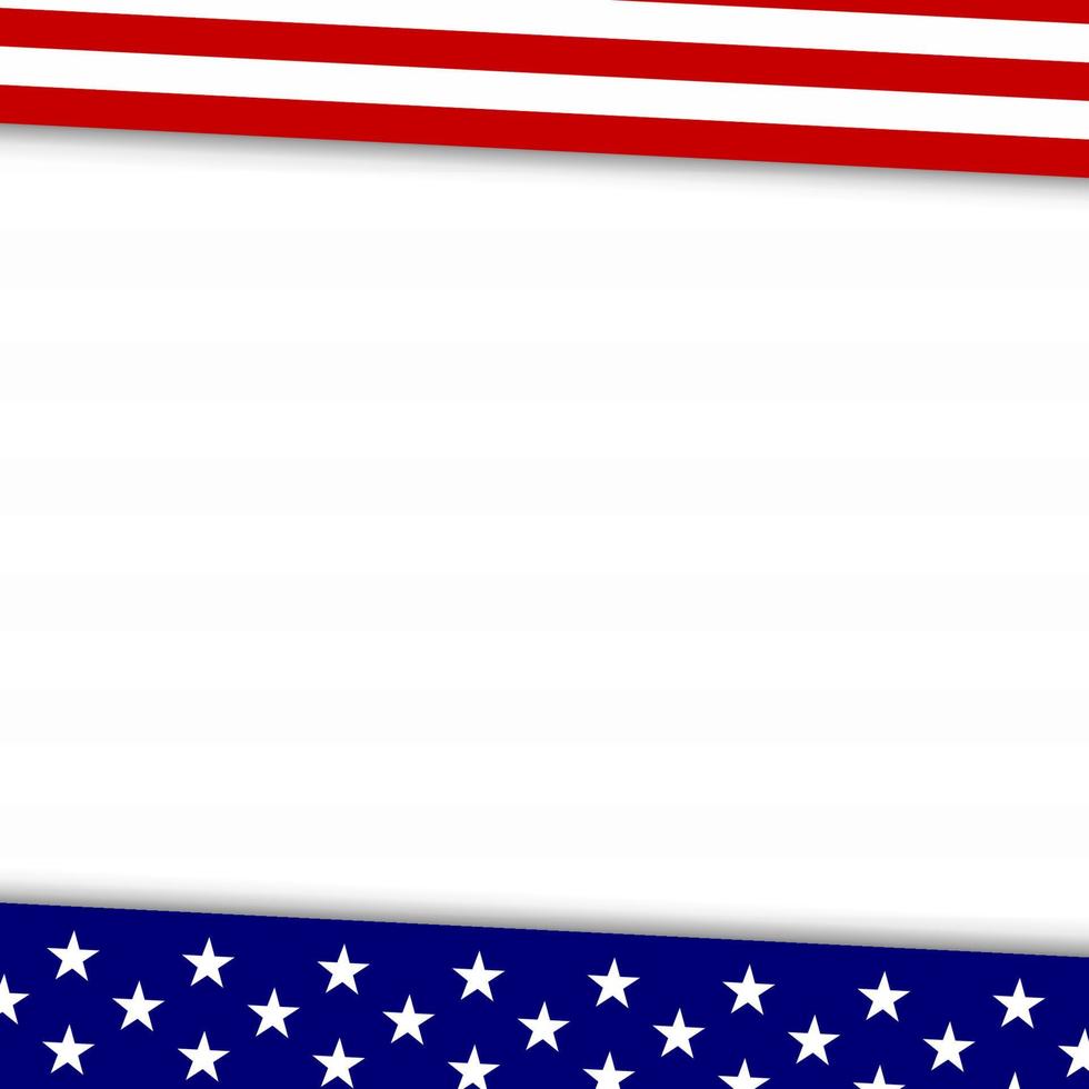 American flag background for any event vector