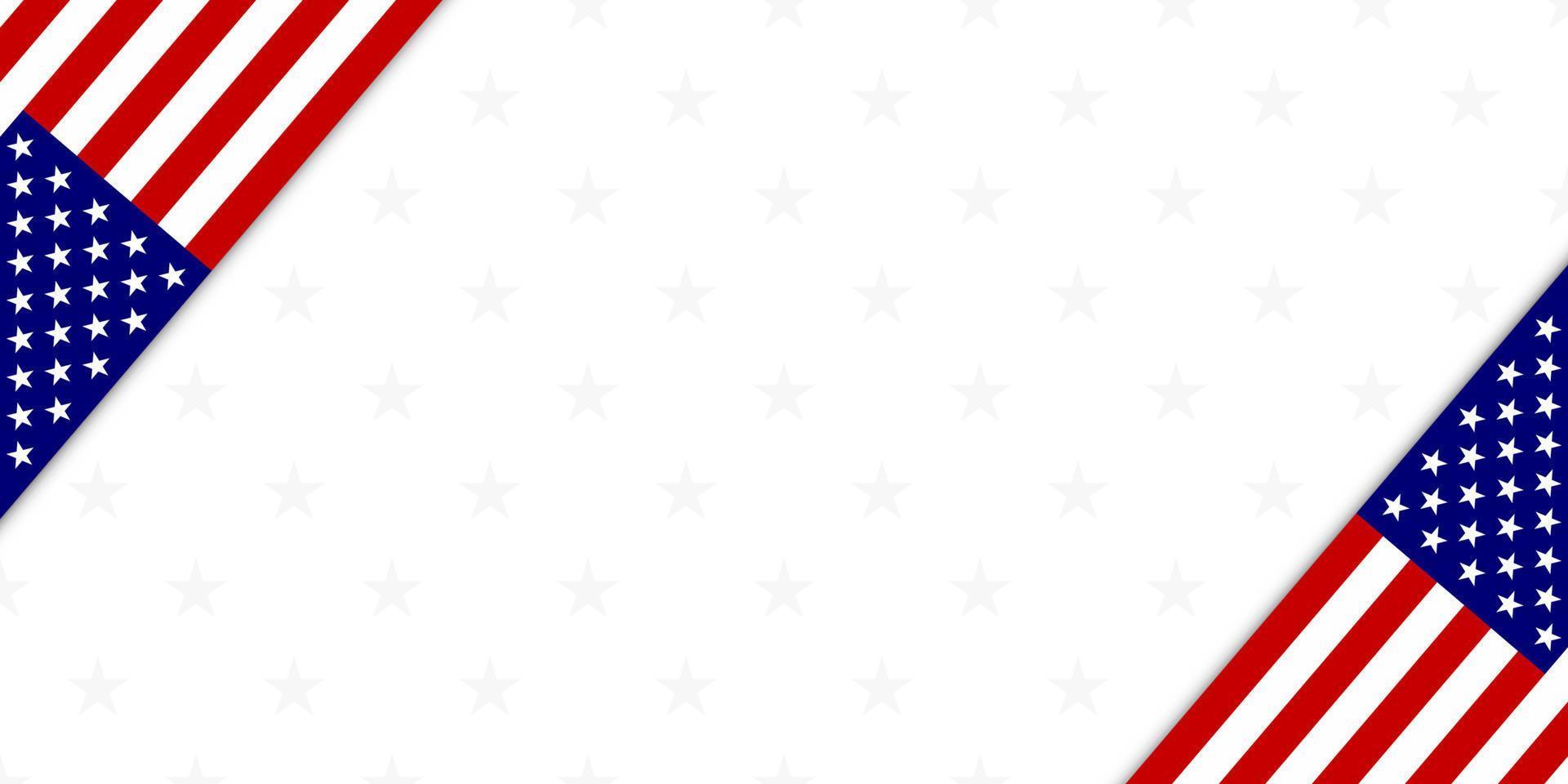 American flag background for any event vector