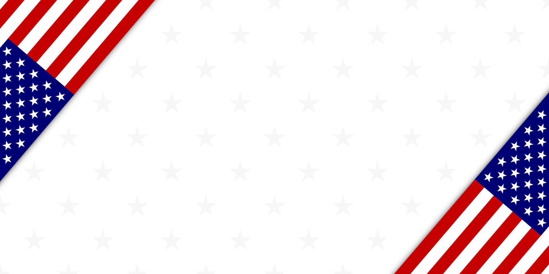 American flag background for any event vector