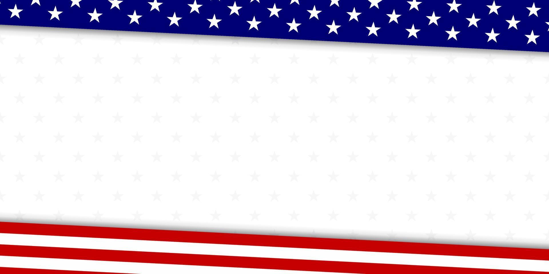 American flag background for any event vector