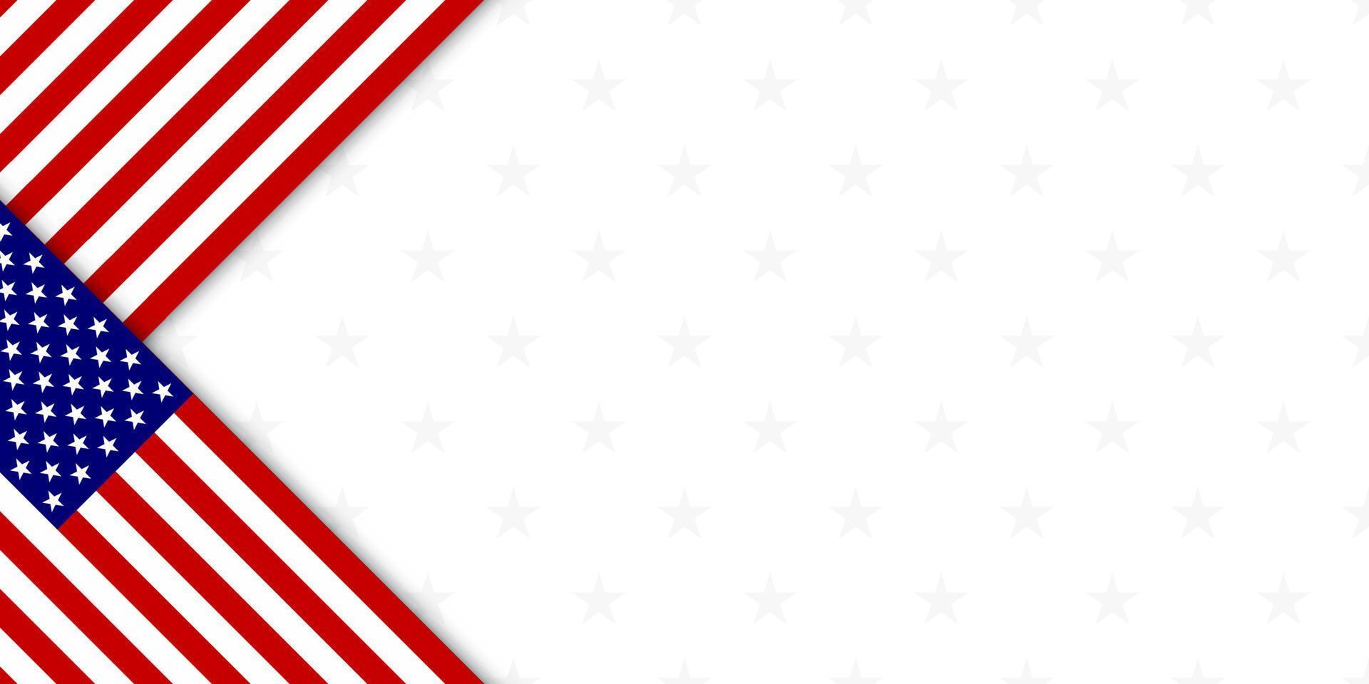 American flag background for any event vector