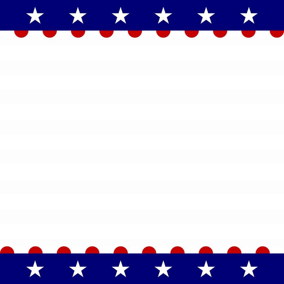 American flag background for any event vector