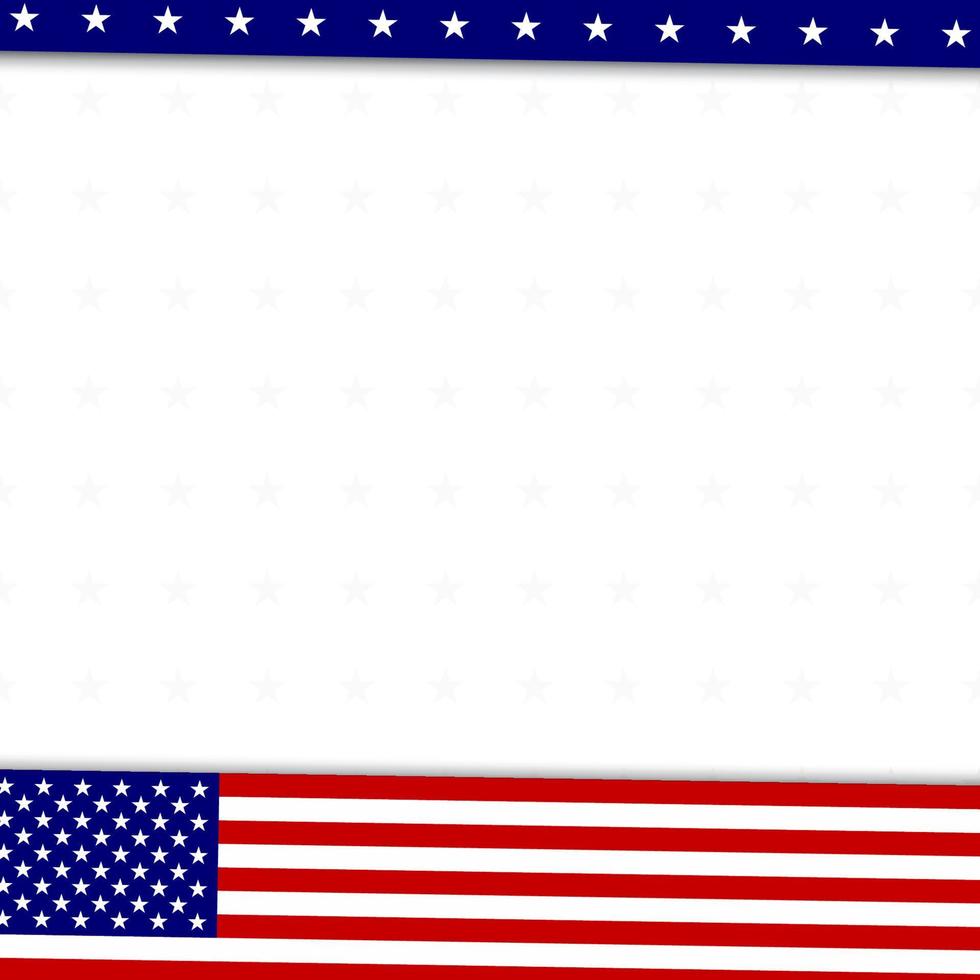 fondo de la bandera americana para cualquier evento vector