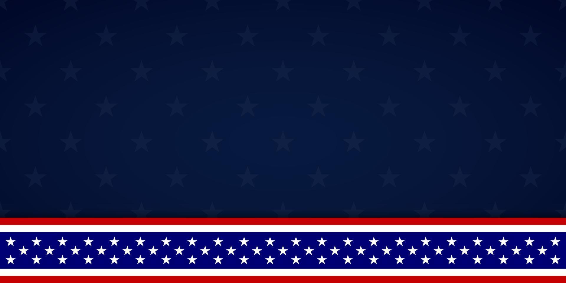 American flag background for any event vector