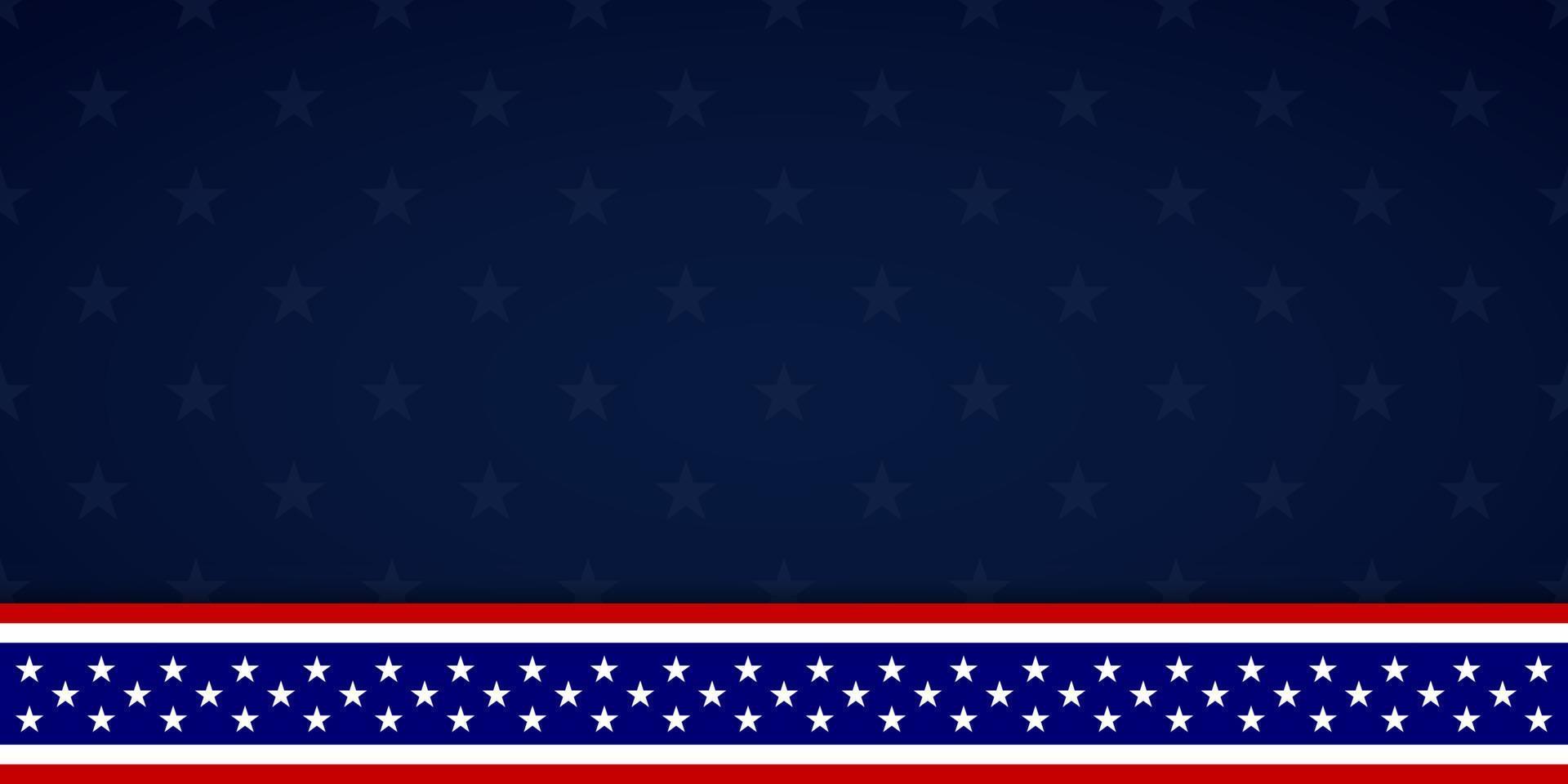 fondo de la bandera americana para cualquier evento vector