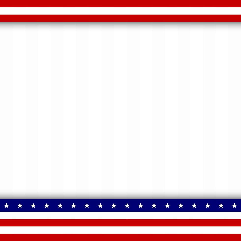 American flag background for any event vector