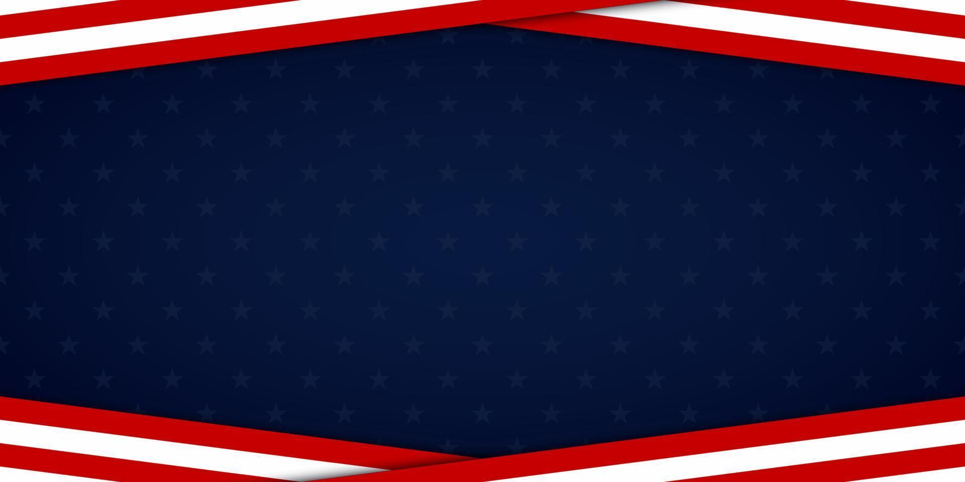 American flag background for any event vector