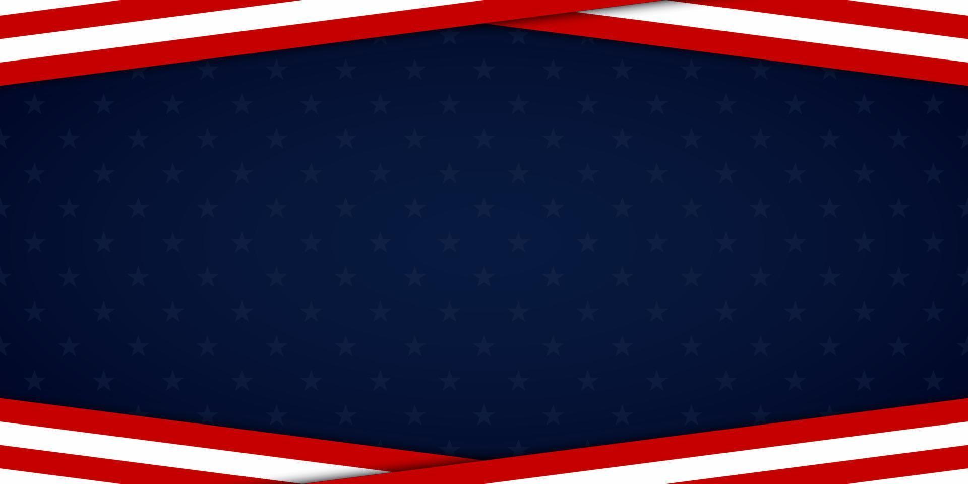 American flag background for any event vector