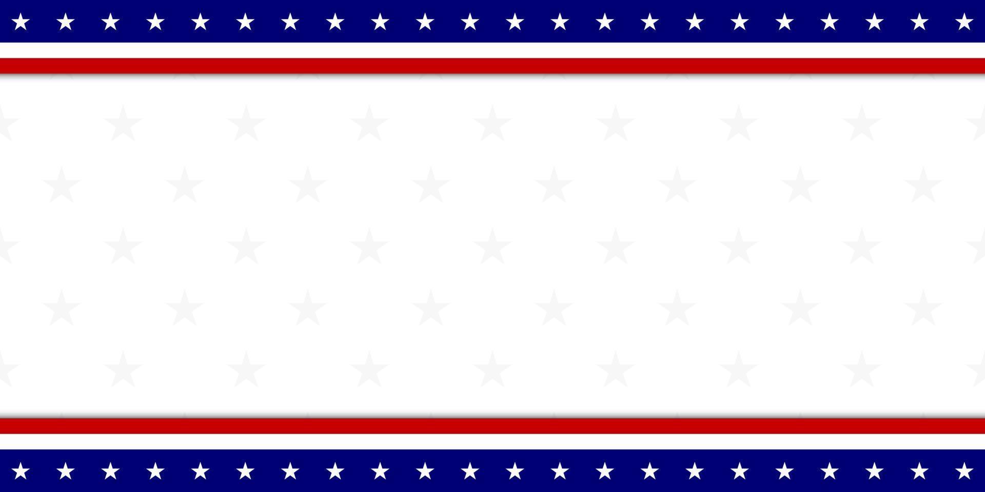 American flag background for any event vector