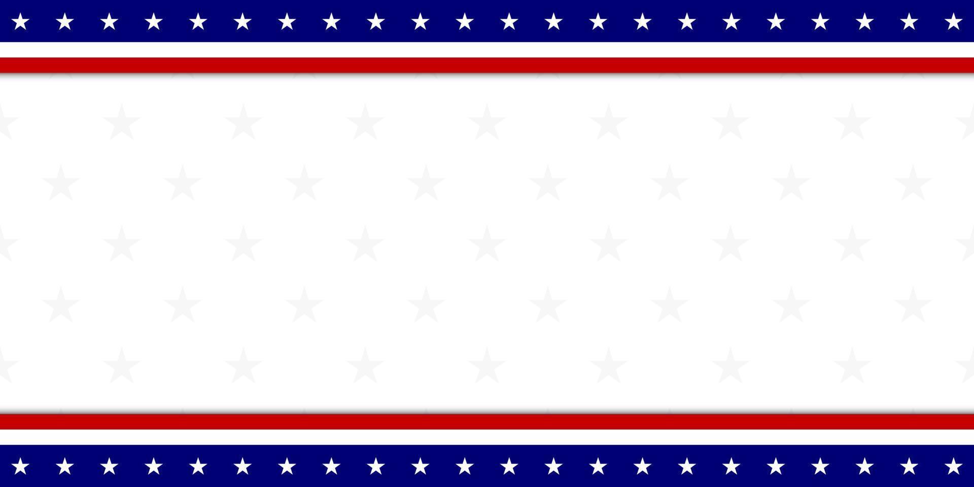 American flag background for any event vector