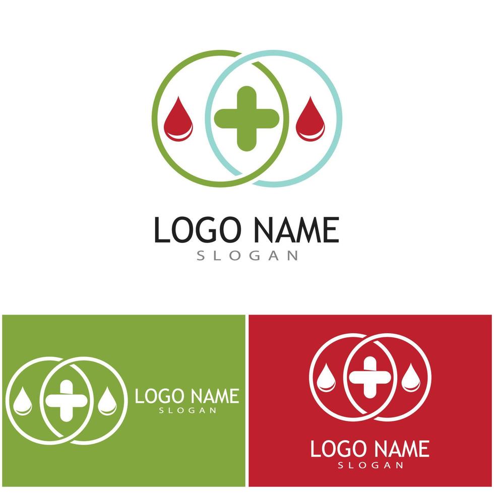 Medical Cross illustration Logo template vector design