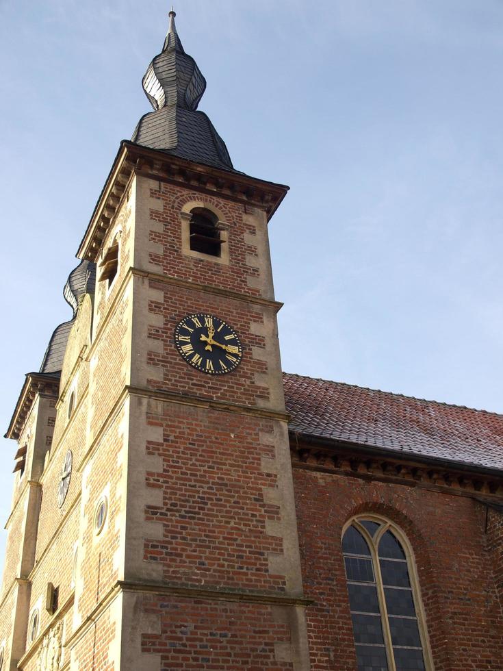 raesfeld,alemania,2020-el castillo de raesfeld en alemania foto