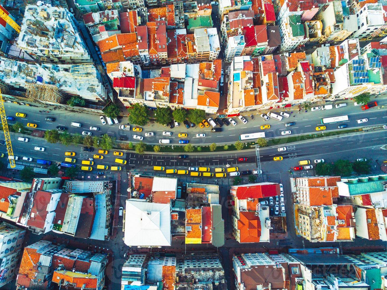 paisaje urbano de estambul, turquía foto