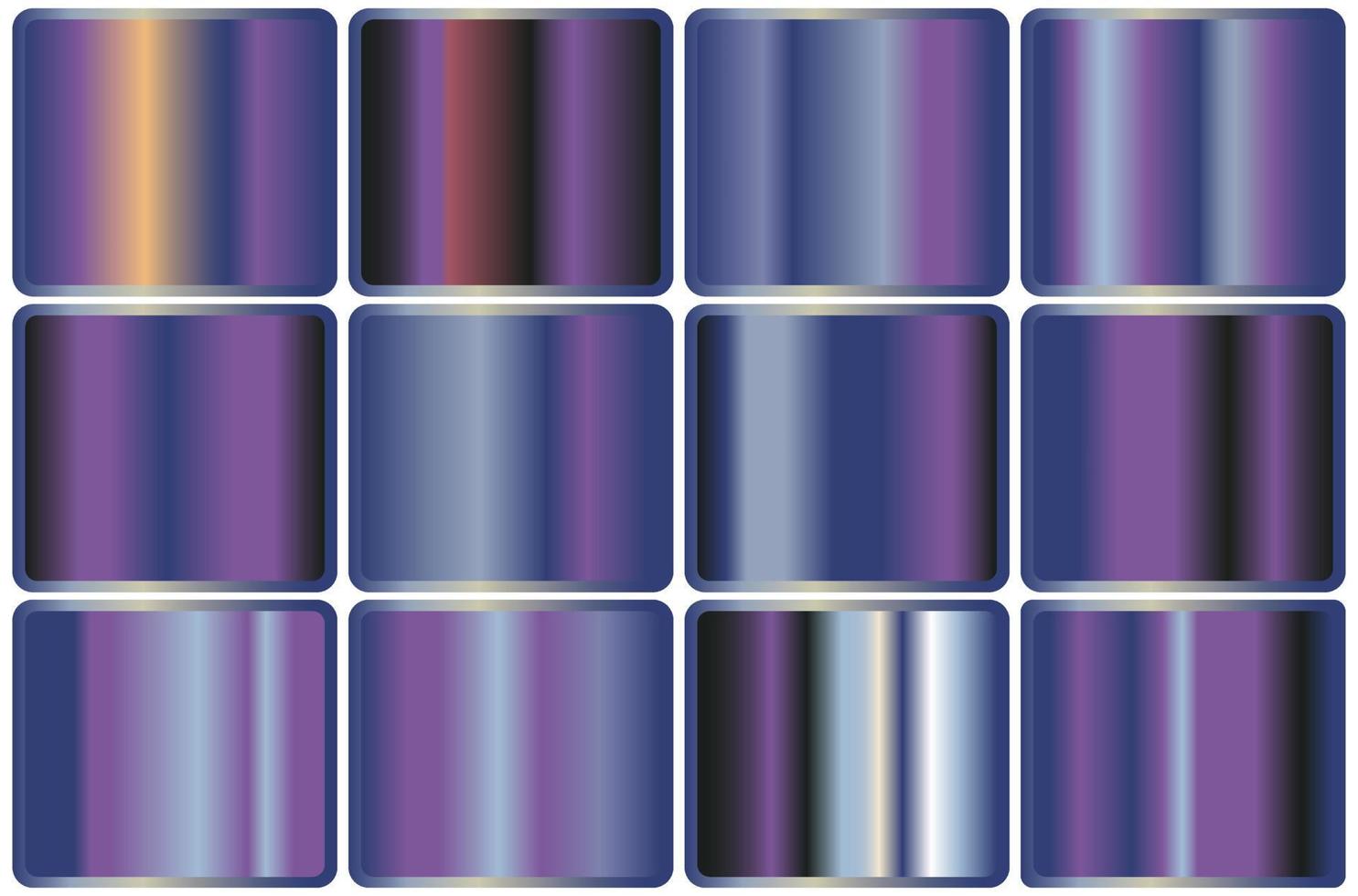 Purple gradient colors vector