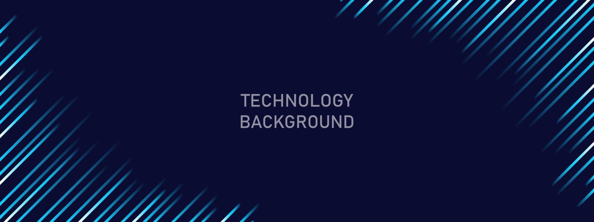 Technology background . Modern technology background design concept . Modern futuristic technology background . Blue hi tech background . Technology background with blue color vector