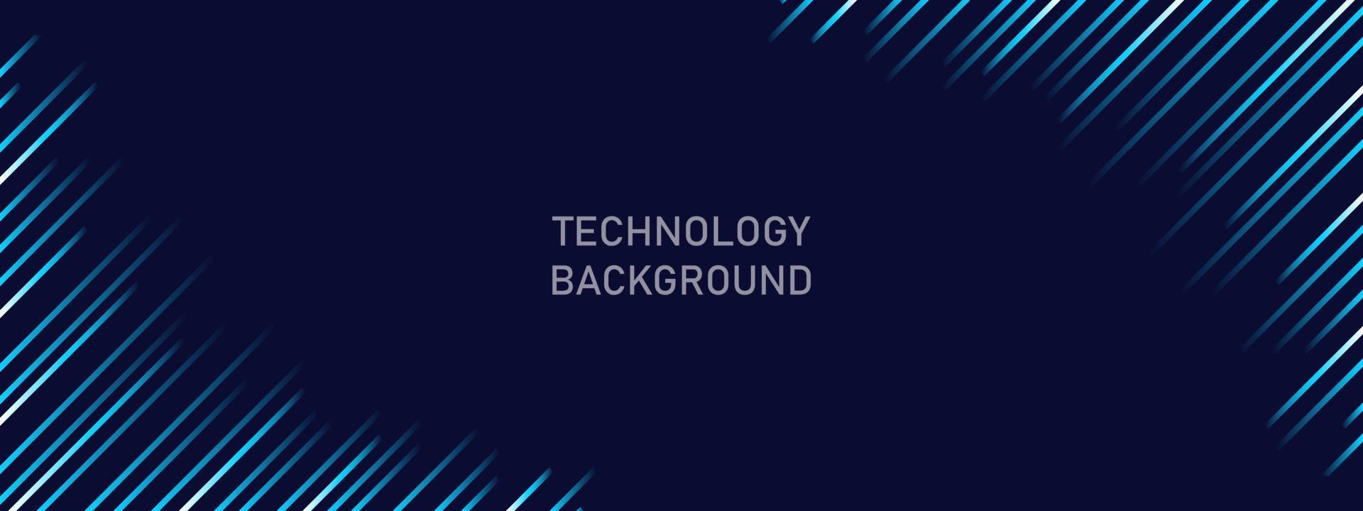 Technology background . Modern technology background design concept . Modern futuristic technology background . Blue hi tech background . Technology background with blue color vector