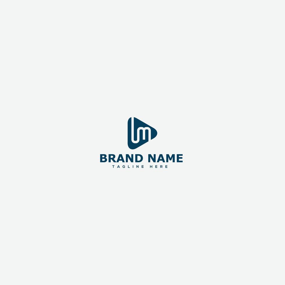 UM Logo Design Template Vector Graphic Branding Element.