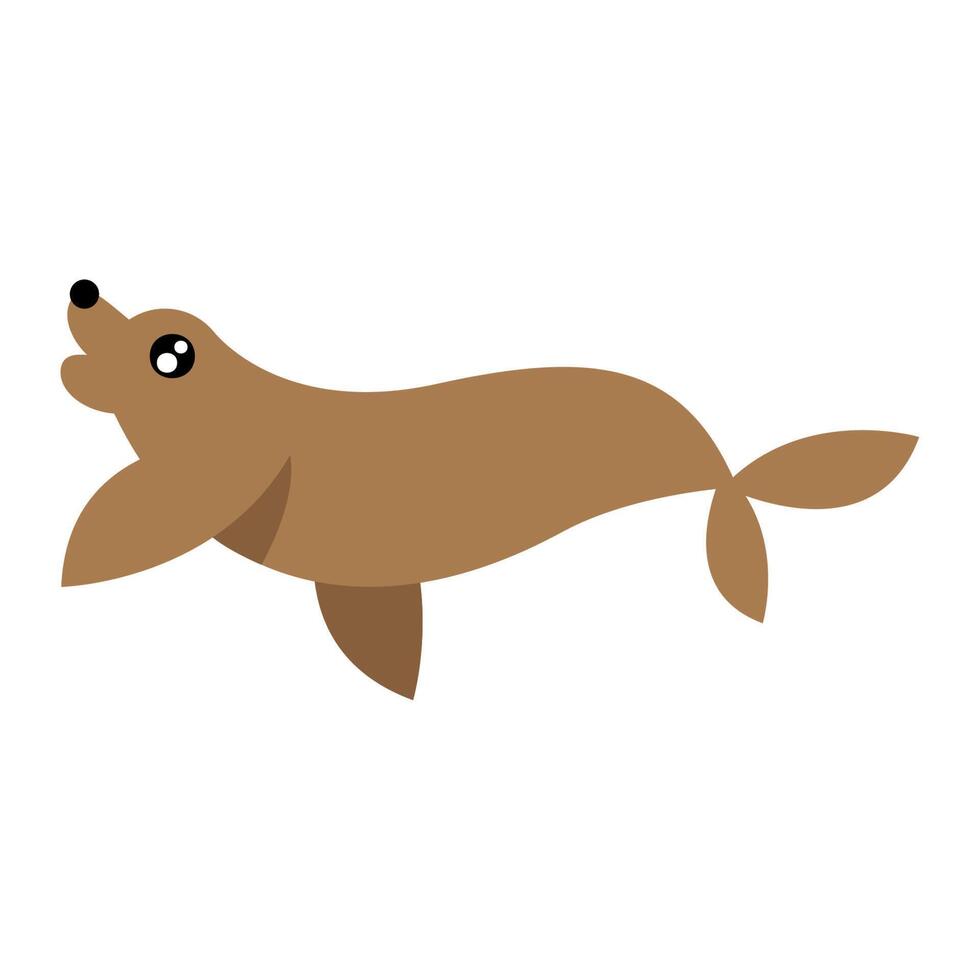 seal sealife animal vector