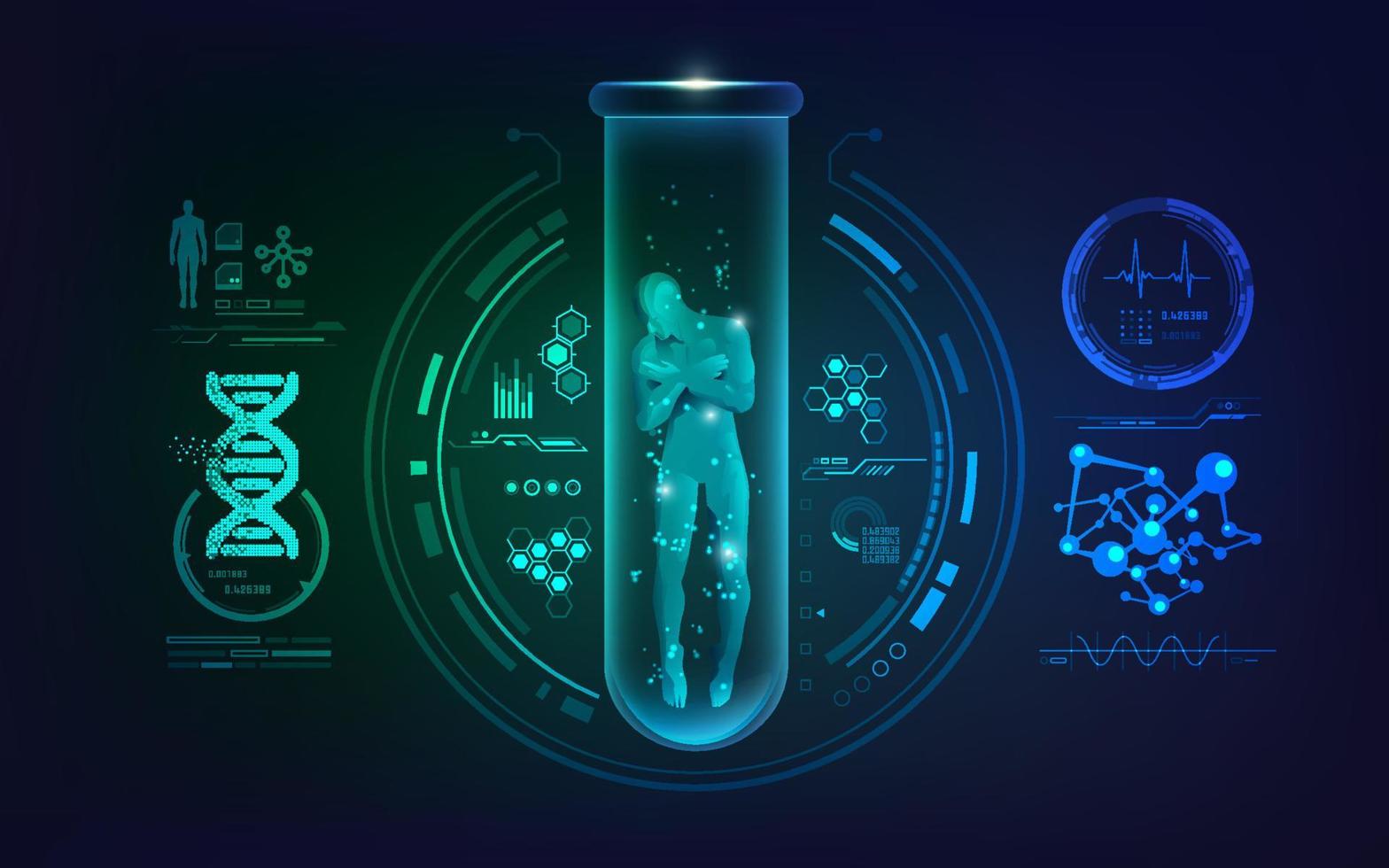 genetic engineering element vector