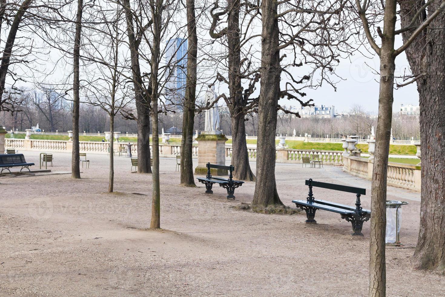 jardines de luxemburgo en paris foto