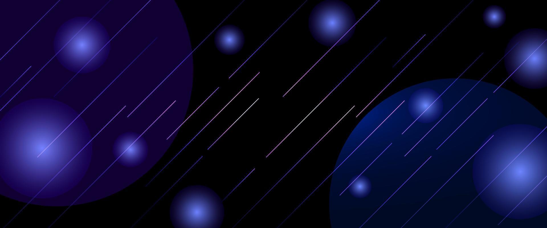 Blue background with diagonal dynamic geometric glowing lines. Modern trendy. abstract blue background. Vector illustration.