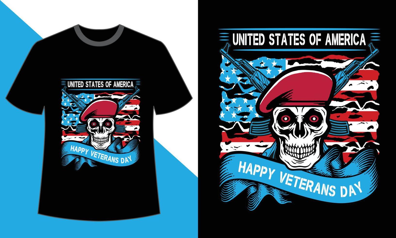 Veterans day t shirt vector