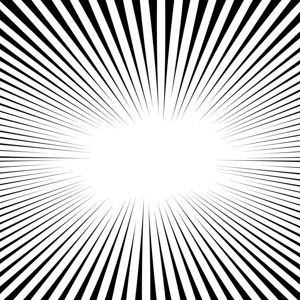 sun rays vector illustration