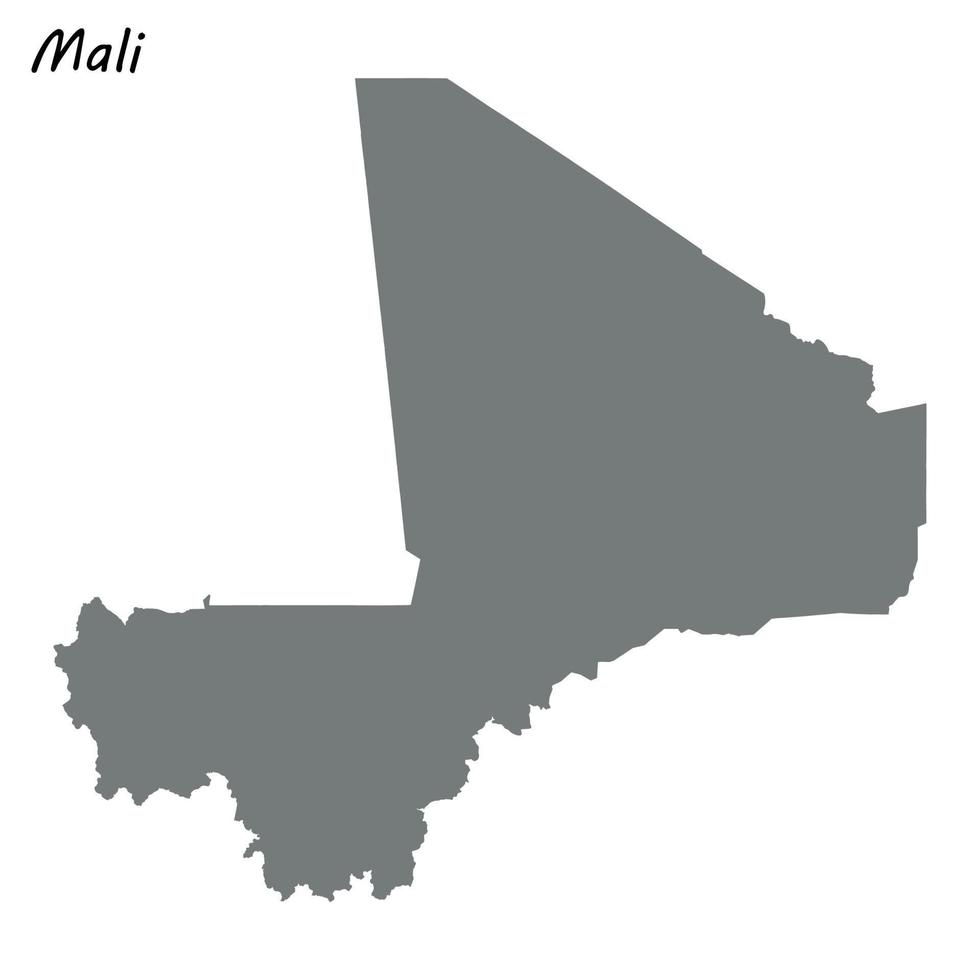 High quality map vector