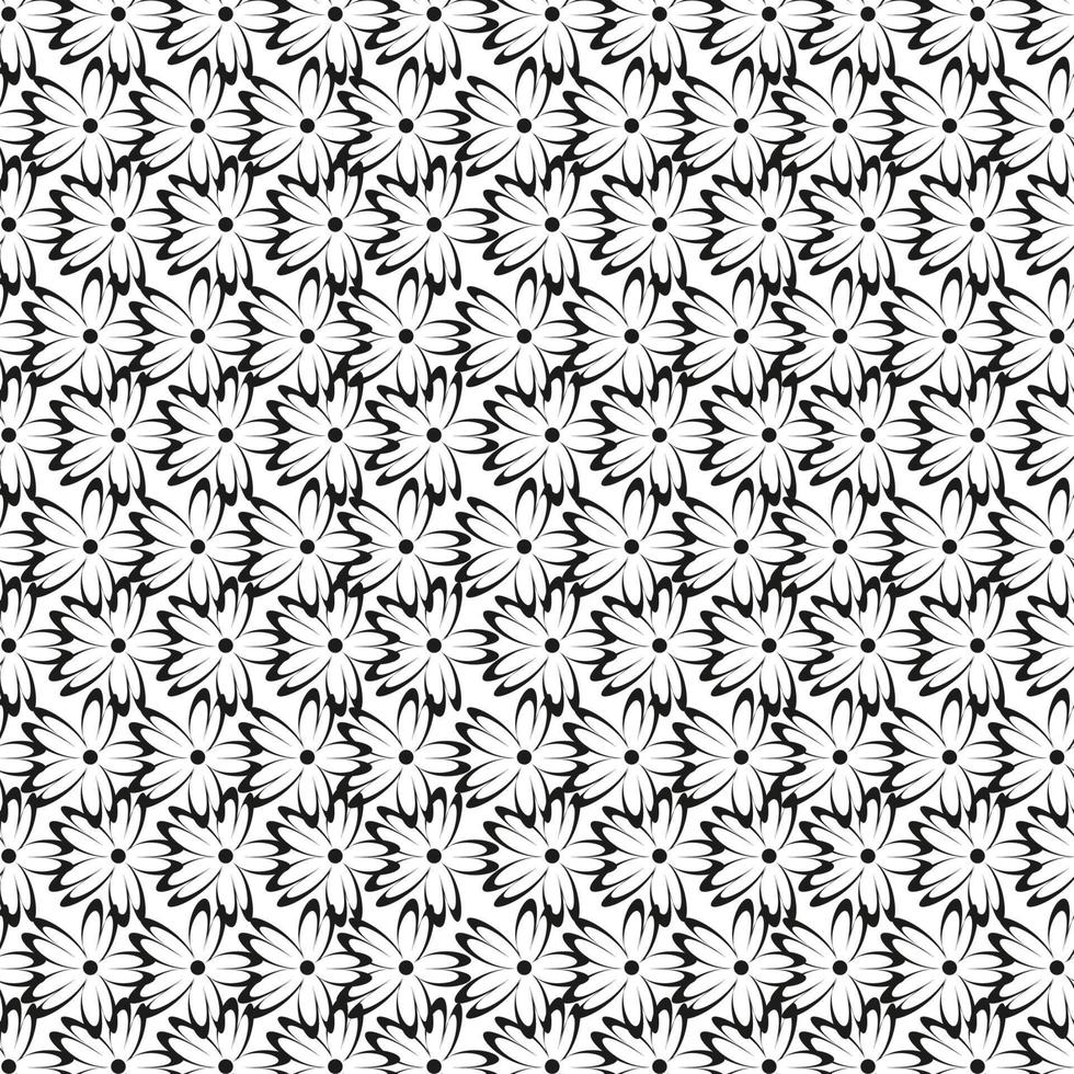 diseño de fondo de patrón de vector transparente floral abstracto de lujo