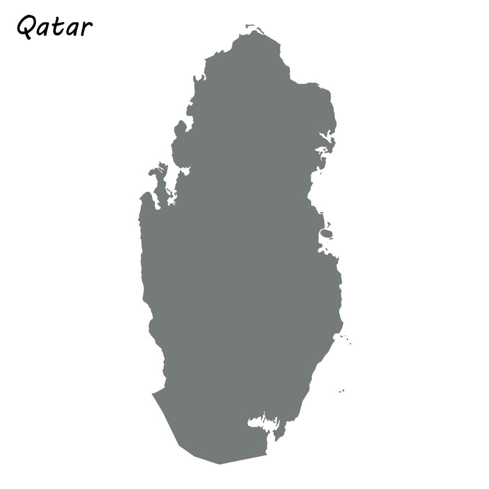 High quality map vector