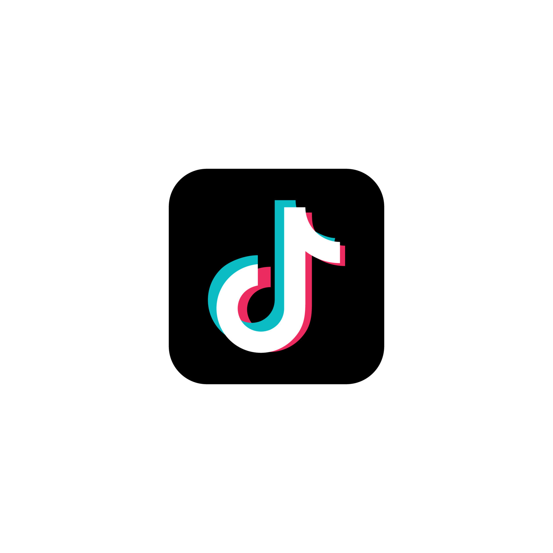 Tiktok app social media icons 11444529 Vector Art at Vecteezy