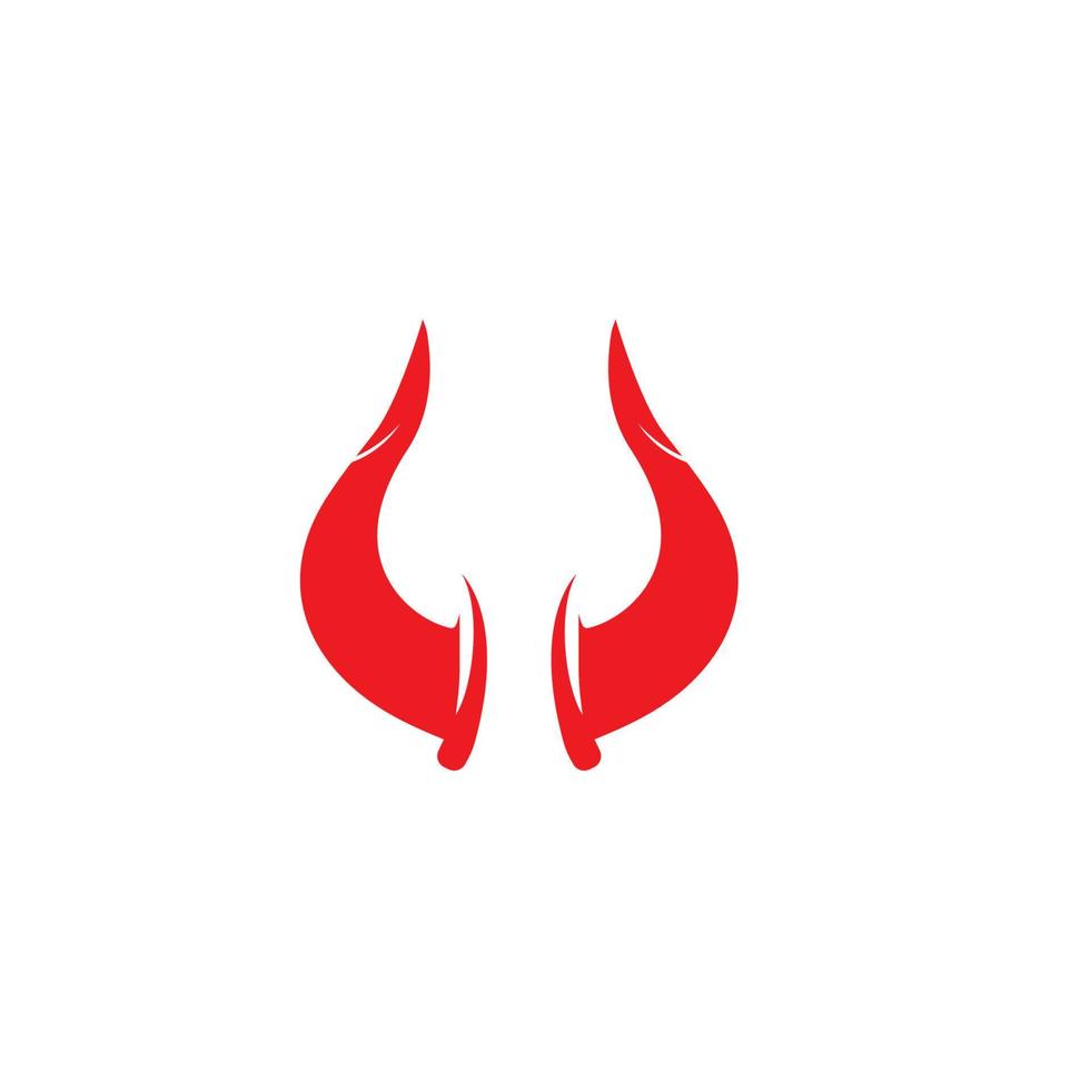 devil logo vector template