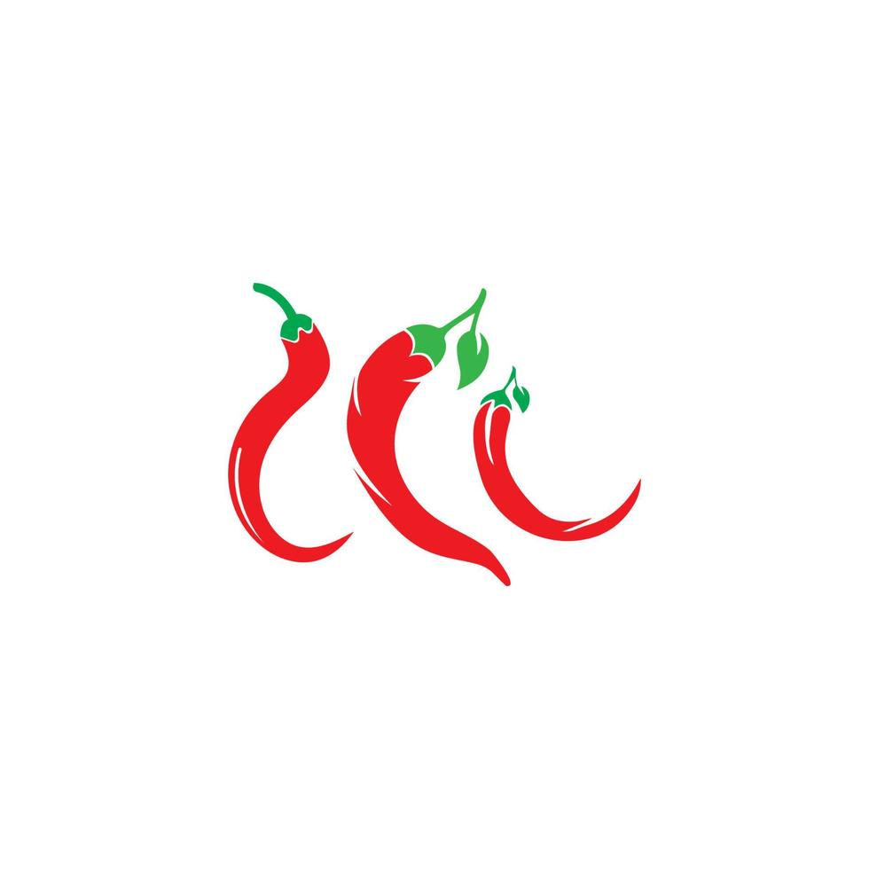 CHILI LOGO TEMPLATE SYMBOL VECTOR ICON