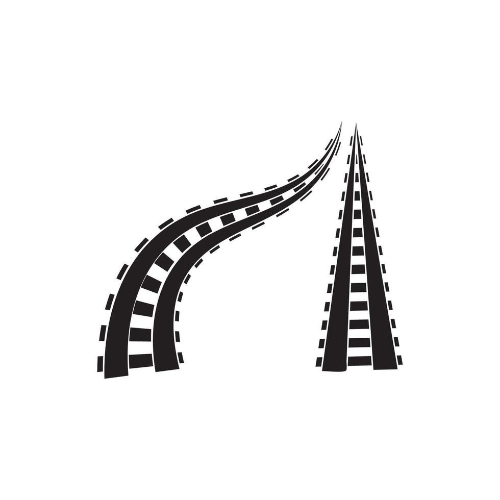 railway vector icon design template illustration