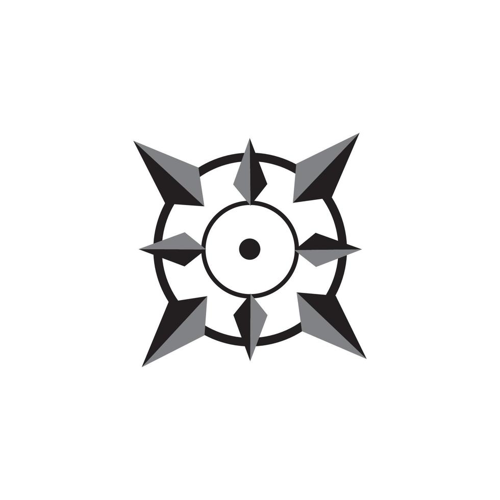 compas logo and symbol vectors
