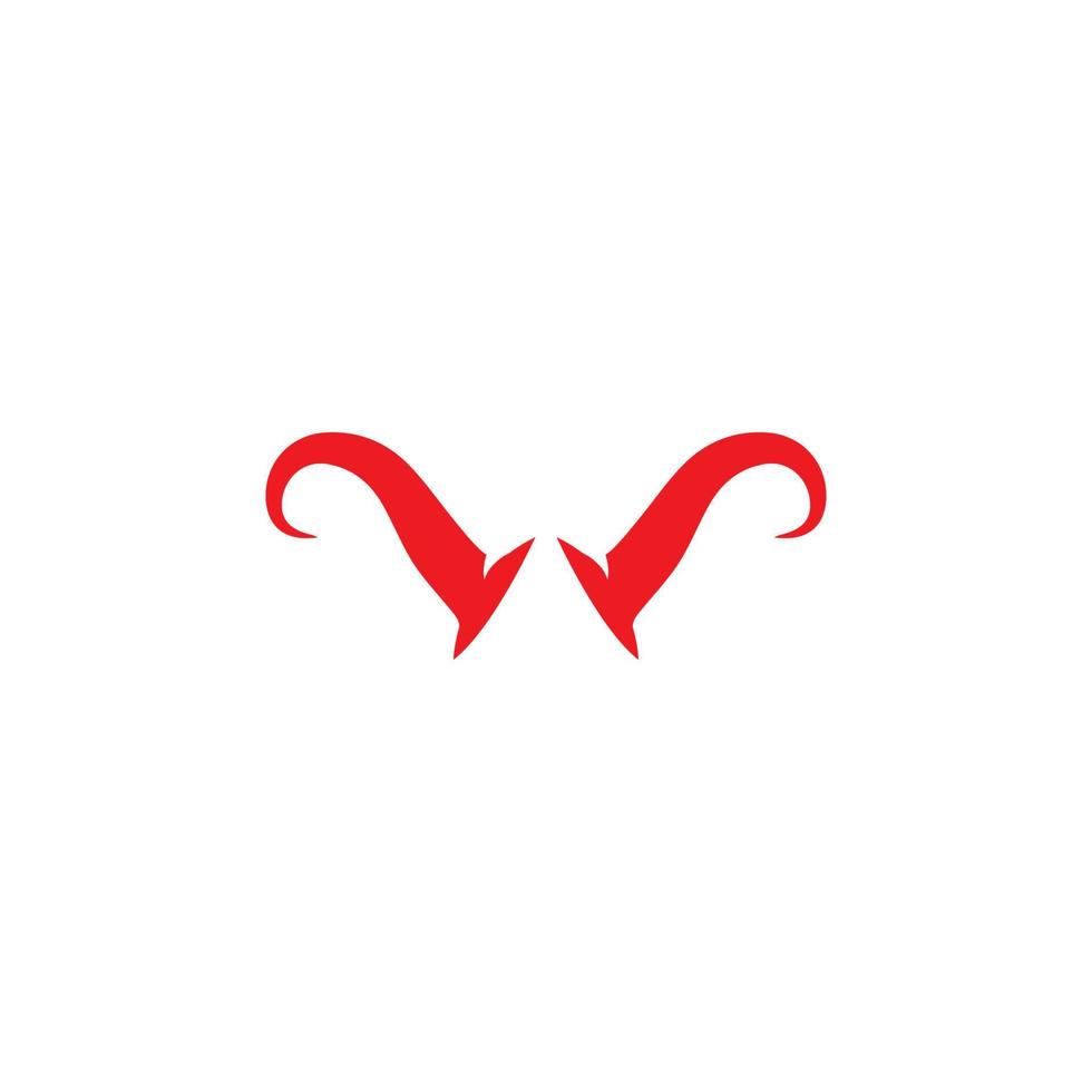 devil logo vector template